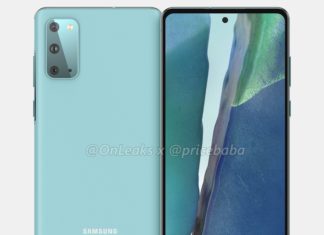 В сети появились рендеры Galaxy S20 Fan Edition