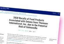 Центр CDC и Комиссия FDA рассказали о текущей ситуации со вспышке сальмонеллеза в США