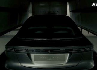 Sony представил тизер своего электромобиля Vision-S