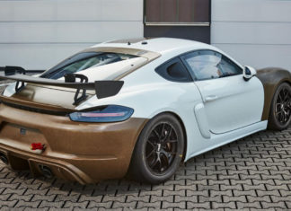 Porsche собирает гоночную модель 718 Cayman GT4 из переработанных материалов