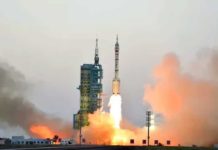 Китайская ракета Long March 2F вернулась на Землю