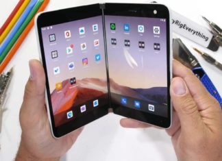 Surface Duo от Microsoft обладает высокой устойчивостью к внешним факторам