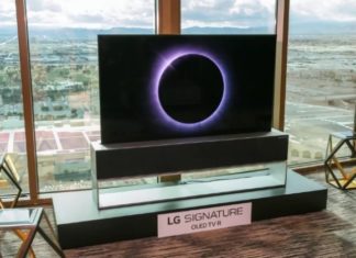 LG выпускает в Южной Корее уникальный телевизор Signature OLED R