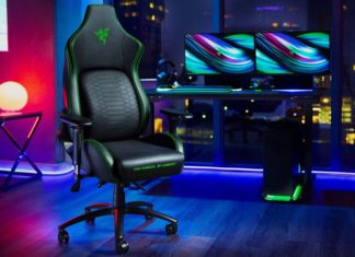 Razer анонсировала геймерское кресло – Iskur