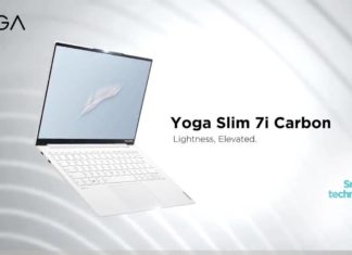 Lenovo готовит уникальный гибрид ноутбука Yoga Slim 7i Carbon