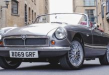 RBW Electric Classic Cars создает свою версию MGB Roadster