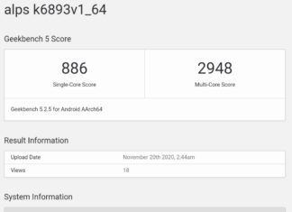 MediaTek MT6893 может обойти по производительности Snapdragon 865