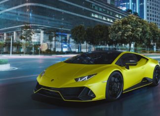 Lamborghini внедряет новые варианты красок для модели Huracan EVO