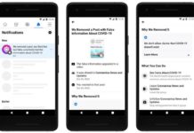 Facebook меняет стратегию борьбы с дезинформацией о COVID-19