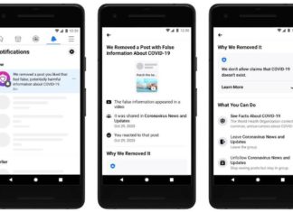 Facebook меняет стратегию борьбы с дезинформацией о COVID-19