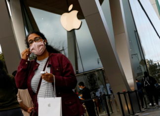 Apple Store в Калифорнии снова закрыты