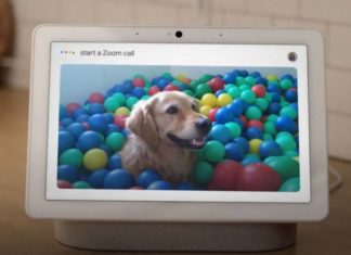Умный дисплей Nest Hub Max получает интеграцию Zoom
