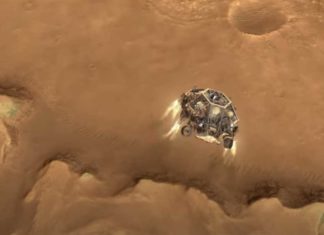 НАСА показала этапы приземления ровера Perseverance на специальной анимации