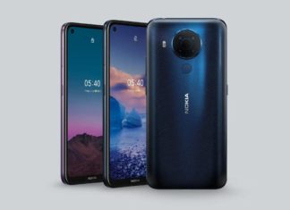 Смартфон Nokia 5.4 выходит в США и Европе