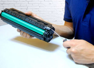 Как заправить картридж для лазерного принтера?