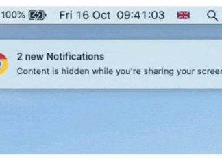 Google Chrome будет заглушать уведомления при записи экрана пользователем
