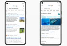 Google Search получает редизайн для мобильных устройств