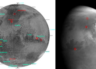 Китайский спутник Tianwen-1 показал новые снимки Марса