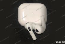 Фотография AirPods третьего поколения попала в сеть