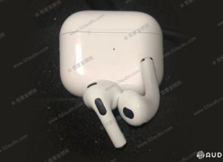 Фотография AirPods третьего поколения попала в сеть