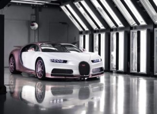 Автомобиль Bugatti Chiron Alice вновь посетил выставки