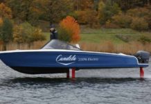 Candela разрабатывает новую электрическую лодку P-30