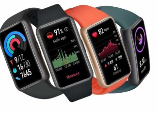 Фитнес-часы Huawei Band 6 удивляют своим дизайном