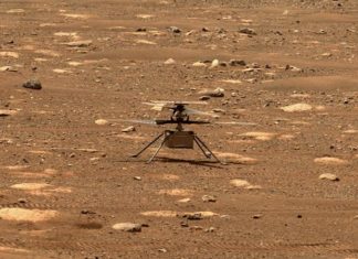 NASA отложила запуск своего марсианского вертолёта