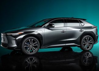 Toyota представила футуристичный электрокар bZ4X