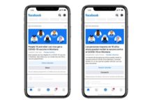 Facebook будет призвать вас к вакцинации через уведомления