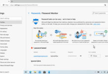 Браузер Microsoft Edge обзавелся новым менеджером паролей