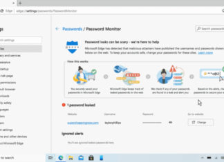 Браузер Microsoft Edge обзавелся новым менеджером паролей