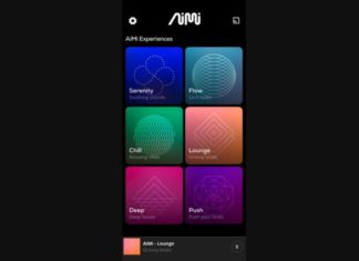 AiMi предоставляет бесконечные трансляции музыки под любую активность