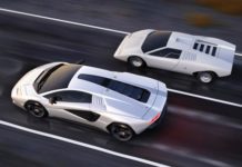 Lamborghini представила футуристичный гибрид Countach