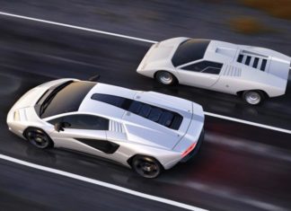 Lamborghini представила футуристичный гибрид Countach