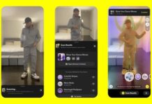 Snapchat делает функции камеры более интуитивными и заметными