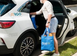 Ford, Walmart и Argo AI запускают собственный сервис доставки продуктов