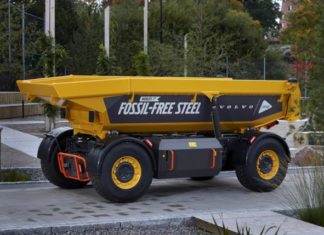 Volvo представила первый грузовик из экологичной стали
